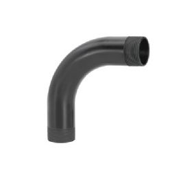 CURVA PVC PRETA 90  X 4