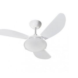 VENTILADOR TRON MAX COLORS BRANCO 3 PAS  C/ LUSTRE