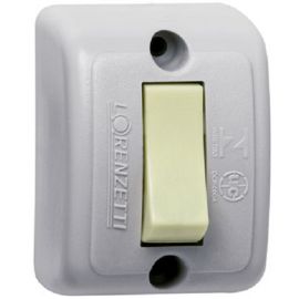INTERRUPTOR LORENZETTI SOB. 1TS CINZA         1063