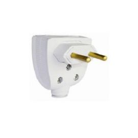 PLUG PIAL MACHO 2P+T 20A PB BRANCO SAIDA L. 615833