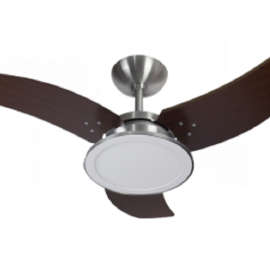 VENTILADOR TRON VENOM LED ALUMINIO 3 PAS TABACO