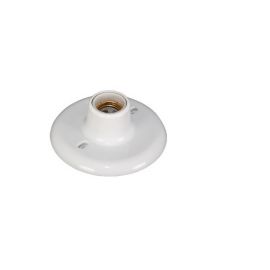 RECEPTACULO OPL PLAFON PVC E-27 RED. BRANCO