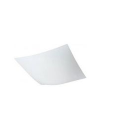 PLAFON TASCHIBRA SOLARI 1 X E-27 QUADRADO BRANCO