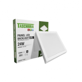 PAINEL TASCHIBRA LYS LED SOB QUAD 24W 6500K