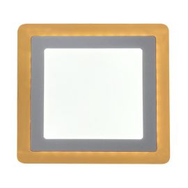 PAINEL TASCHIBRA LED SOB QUAD DUAL COLOR 18W+6W