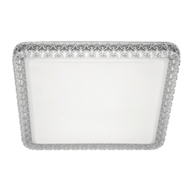 PLAFON BLUMENAU SHINE LED QUAD LISO 24W CCT