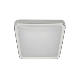 PLAFON NORDECOR LED SENY QDR. 50CM 35W 3000K BR.