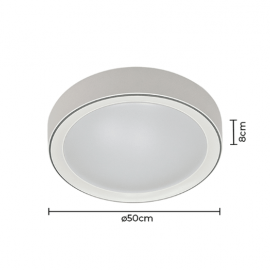 PLAFON NORDECOR MENY 50CM 35W BR 3000K