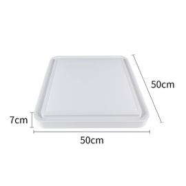 PLAFON NORDECOR QDR ZONY CCT 36W C/ CONTROLE