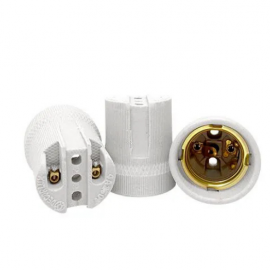 RECEPTACULO DECORLUX PORCELANA E27          MT2313