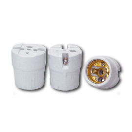 RECEPTACULO DECORLUX PORCELANA E27 GLOBO    MT2213