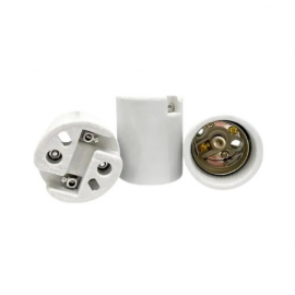 RECEPTACULO DECORLUX PORCELANA E40          MT2403