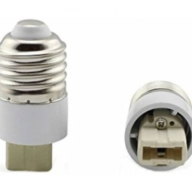 SOQUETE ADAPT. PLAST. E27 P/ G9