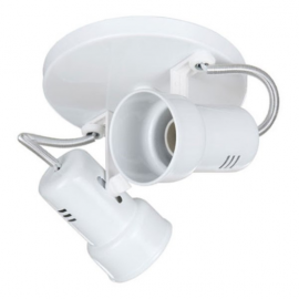 SPOT BULBO 2 X E27 BRANCO PLENO REUE
