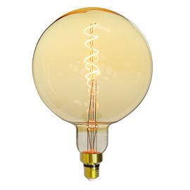 LAMPADA LED FILAMENTO  GIANT GLOBO 4W BIV.   AMBAR