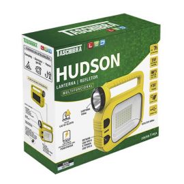 LANTERNA REFLETOR TASCHIBRA HUDSON SOLAR RECAR. 5W