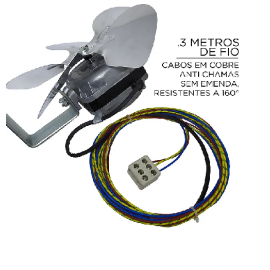 EXAUSTOR ITC PARA CHURRASQUEIRA 55WTS C/ILUM. 220V