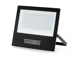 REFLETOR  LED 100W 6500K TASCHIBRA PRETO