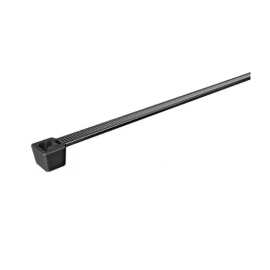 ABRACADEIRA NYLON PRETA T-50R 200MM X4.6MM   C/100