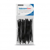ABRACADEIRA NYLON PRETA T-50R 200MM X4.6MM   C/100