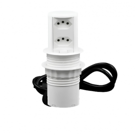 MINI TOTEM POP10 2 TOM ELEV. BRANCO QM 52301.02