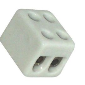 CONECTOR DECORLUX PORCELANA BIPOLAR  50A    CP1023