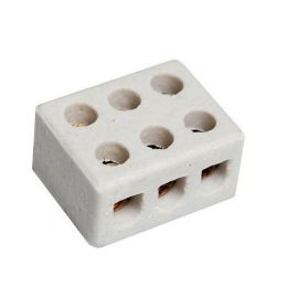 CONECTOR DECORLUX PORCELANA TRIPOLAR 50A    CP1033